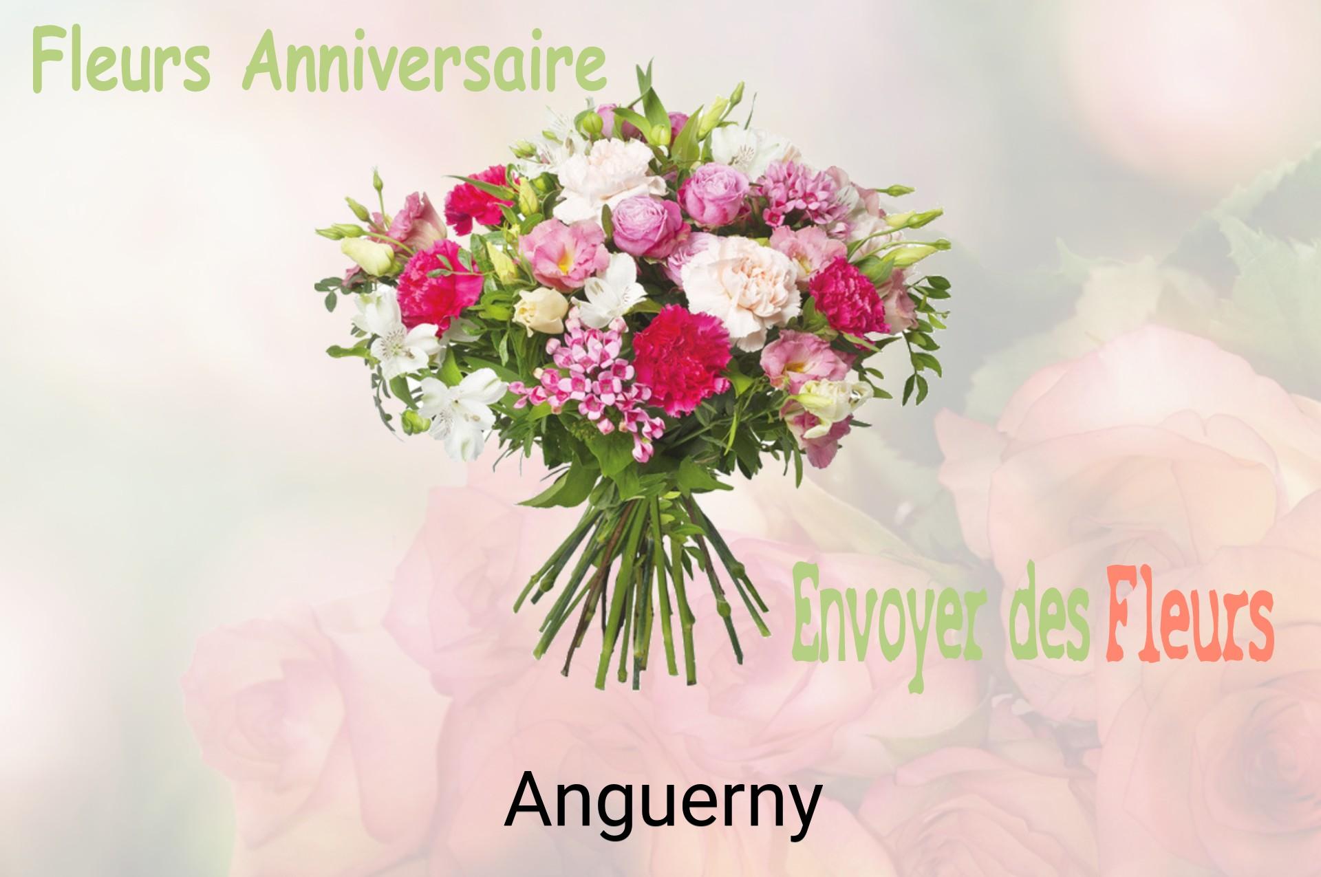 Bouquet de fleurs d’anniversaire livré à Anguerny